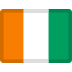 Flag of Cte d'Ivoire { formerly Ivory Coast } emoji