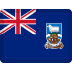 Flag of Falkland Islands (Islas Malvinas) emoji